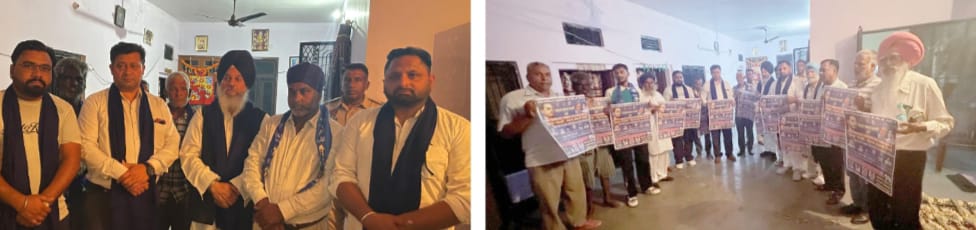 Many families of Rasulpur village left Congress and AAP and joined BSP.